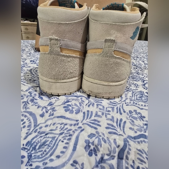 Nike Air Jordan 1 ZM Air CMFT 2 ZOOM  Orewood Brown Citrus DV1307-180 Men's 9.5 - Picture 10 of 10